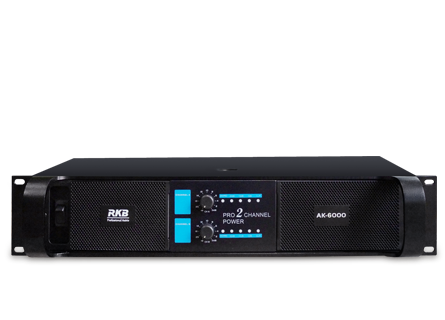 AK-6000 专业立体声大功率功放 (2x600W/8Ω)