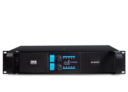 AK-8000 旗舰级专业立体声功放 (2x800W/8Ω)