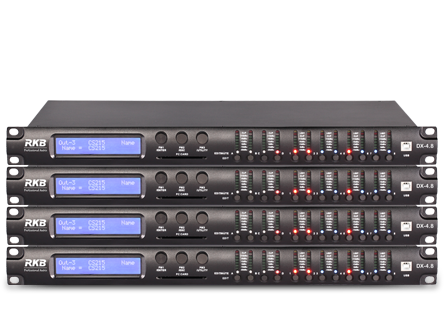 DX-4.8 4进8出专业数字音频矩阵处理器